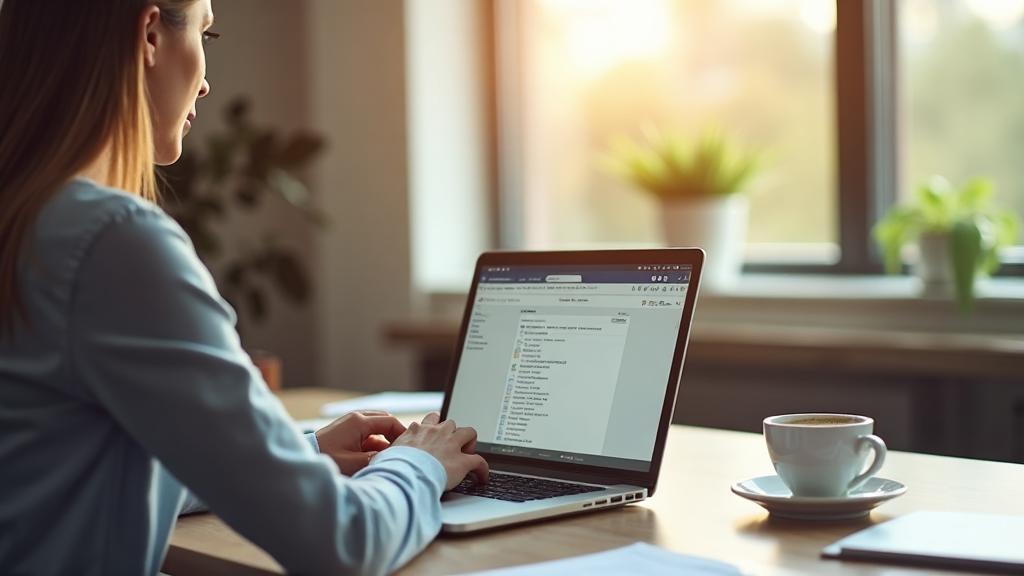 Recruiter posting job vacancies on the JobBooster platform