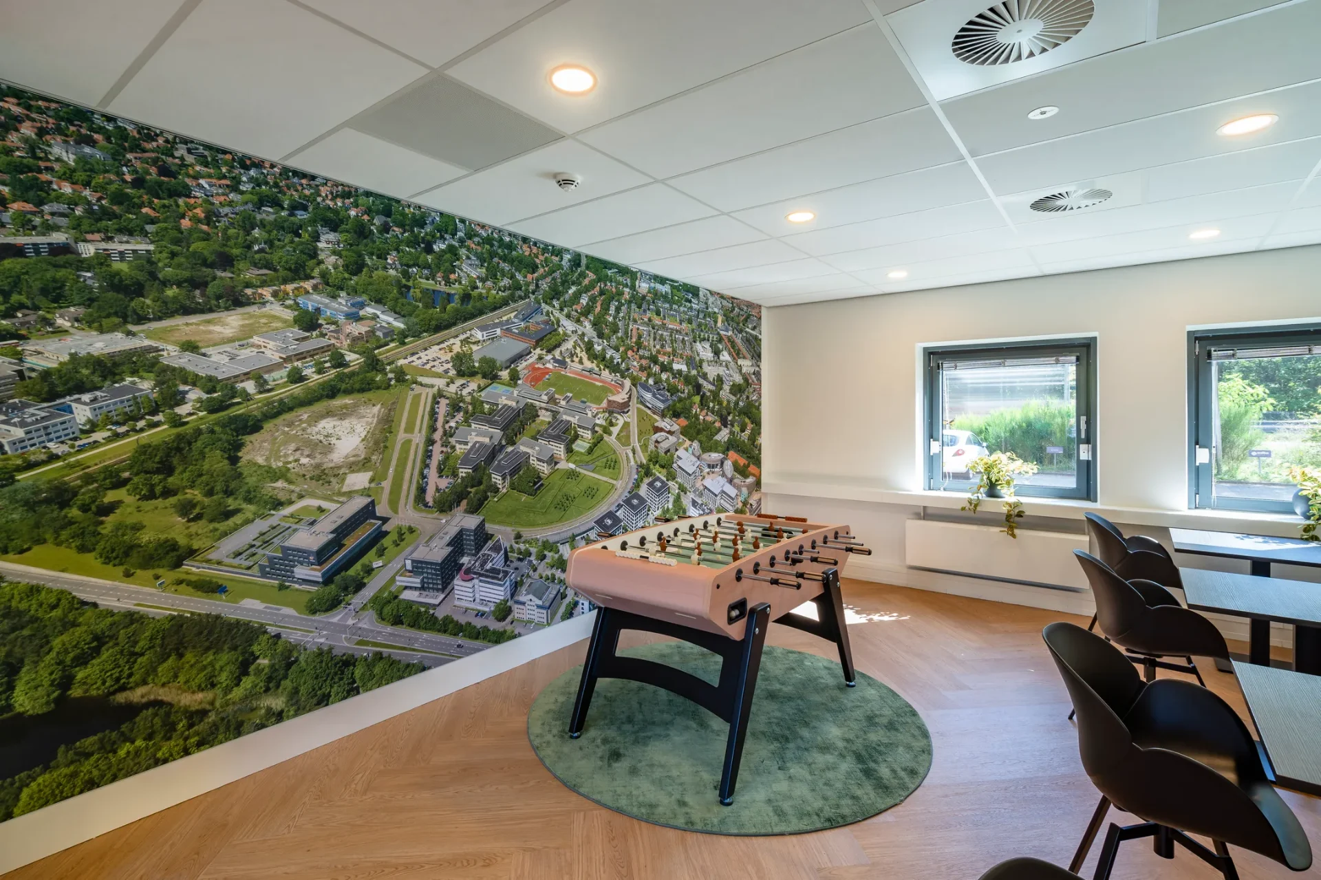 JobBooster office recreation area