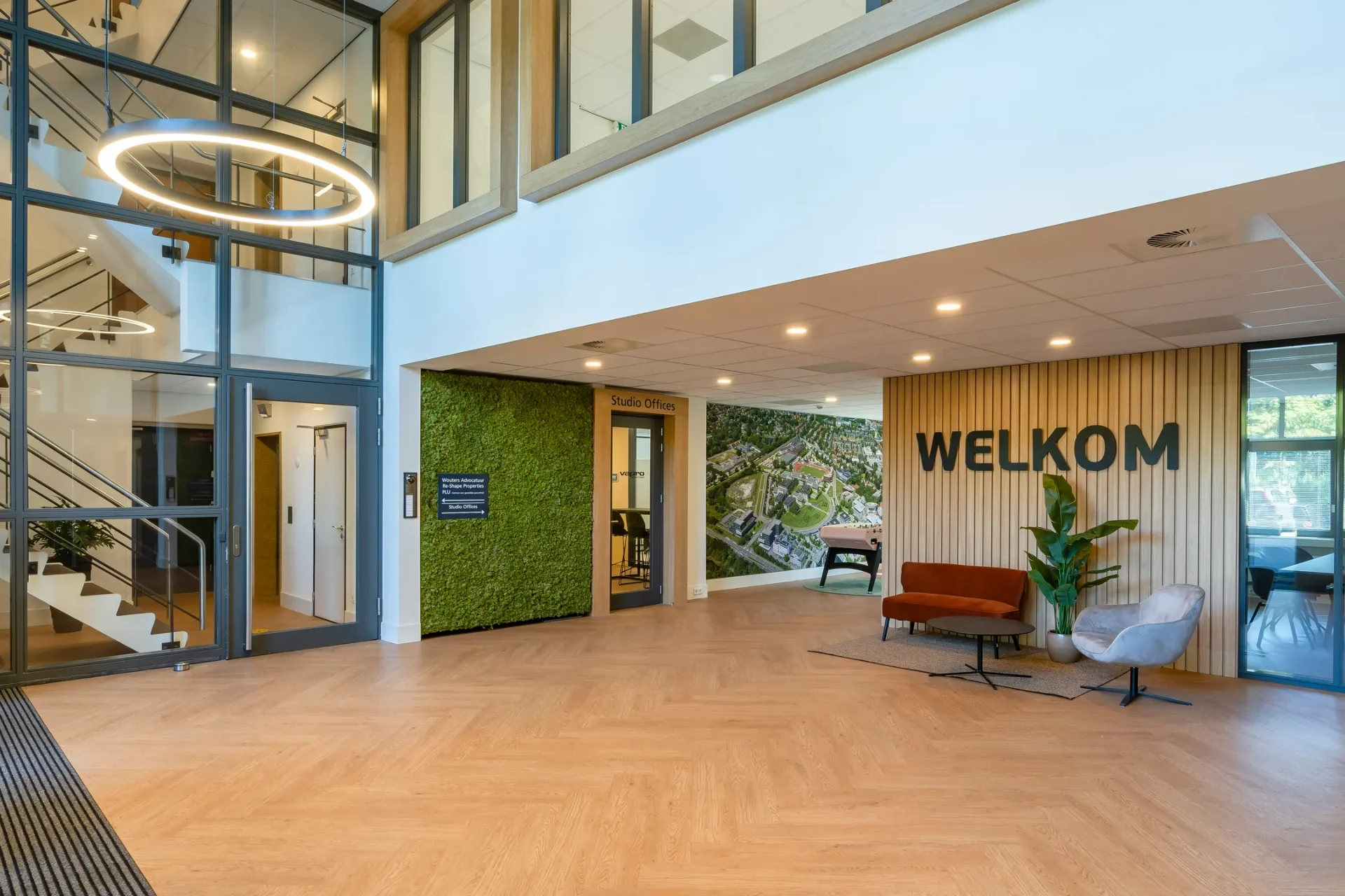 JobBooster office lobby